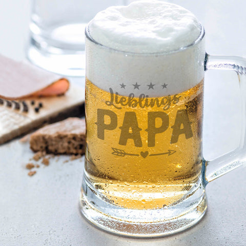 Montana Bierkrug mit Gravur "Lieblings Papa"