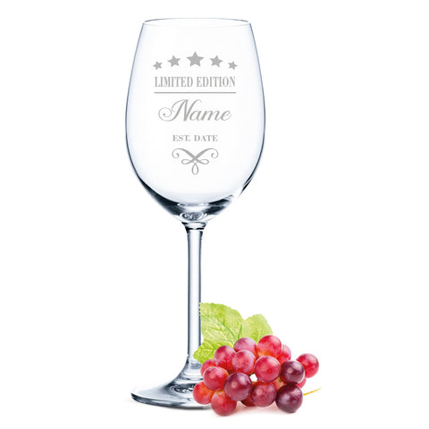 Leonardo Weinglas mit Gravur "Limited Edition"