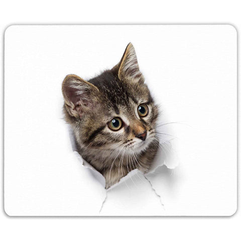 Bedrucktes Mousepad im Katzen Design