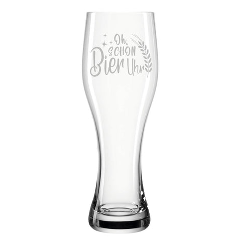 Leonardo Weizenglas "Oh schon Bier Uhr"