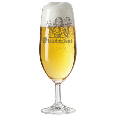 Leonardo Bierglas mit Gravur "Oktoberfest Madl"