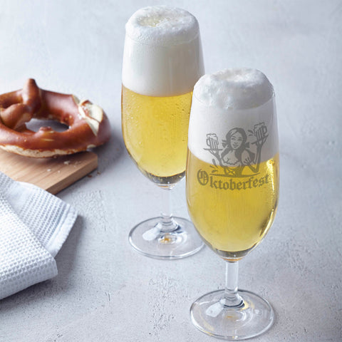 Leonardo Bierglas mit Gravur "Oktoberfest Madl"