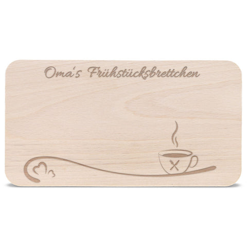 Frühstücksbrettchen Oma´s Frühstücksbrettchen