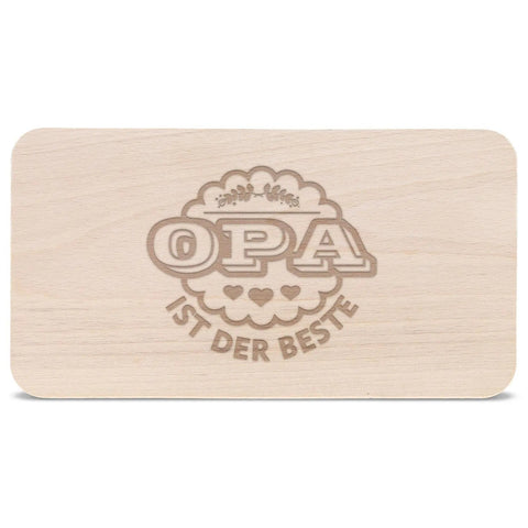 Frühstücksbrettchen Oma + Opa sind die Besten im Set