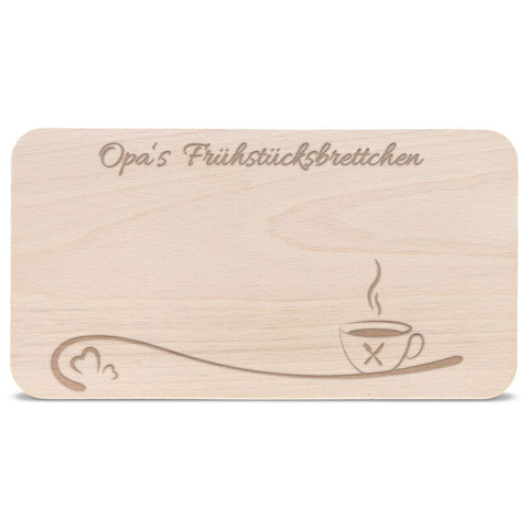 Frühstücksbrettchen Opa´s Frühstücksbrettchen
