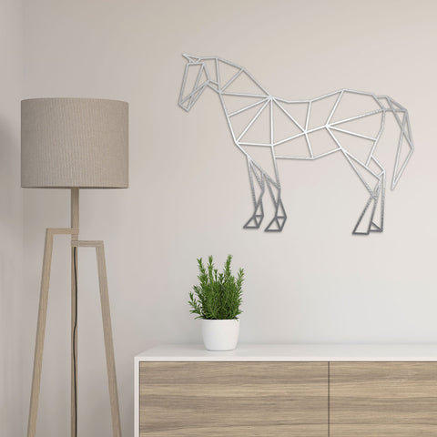 Origami Pferd aus Holz -