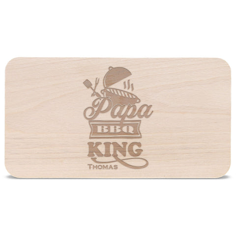 Frühstücksbrettchen Papa BBQ King