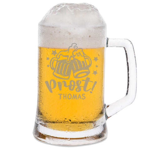 Montana Bierkrug mit Gravur "Prost Bier" mit Namen