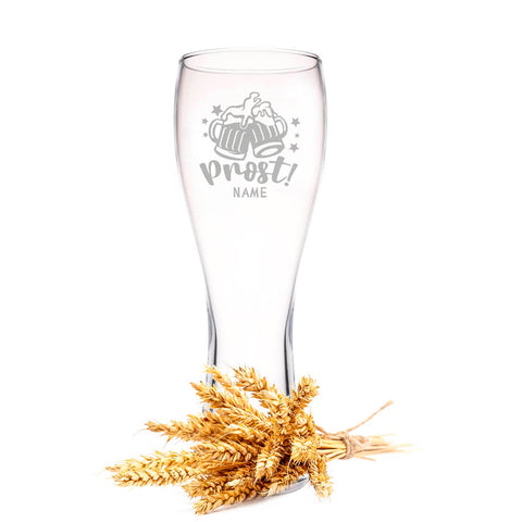 Leonardo Weizenglas "Prost Bier" mit Namen