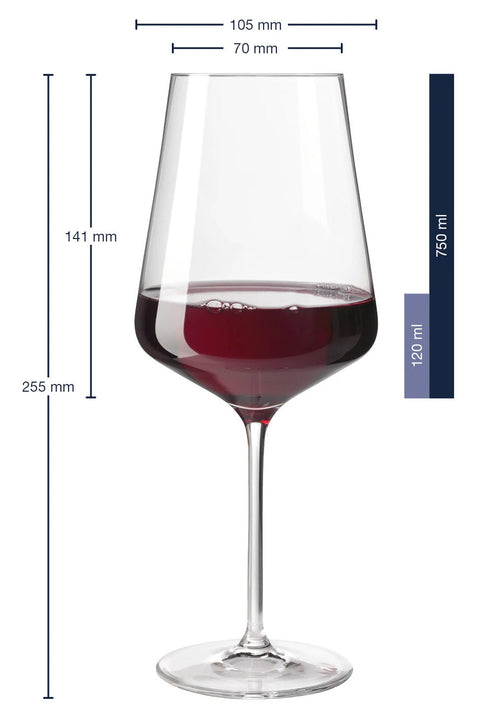 Leonardo Puccini Weinglas 750ml  "Schlechter Tag, Guter Tag - Frag nicht!"