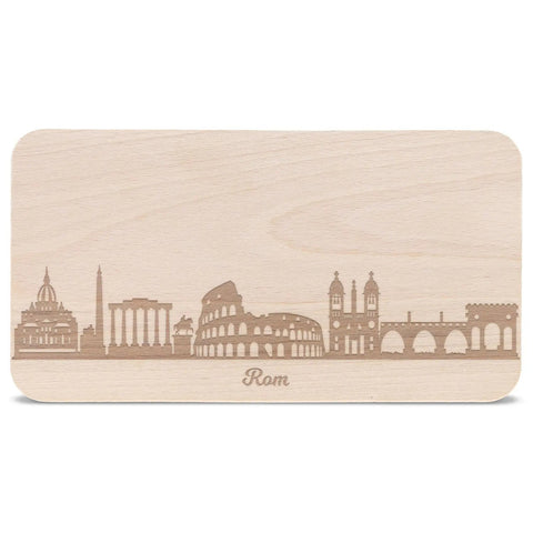 Frühstücksbrettchen Skyline Rom