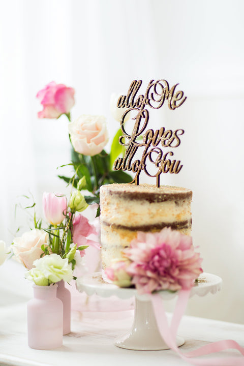Individuelle Cake Topper bei Gravurzeile