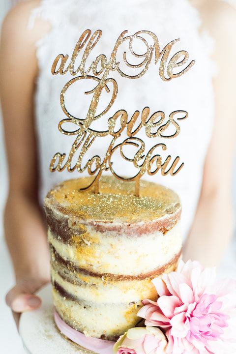 Cake Topper aus Holz