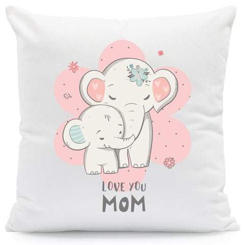 Kissen mit Spruch Elefanten Mama