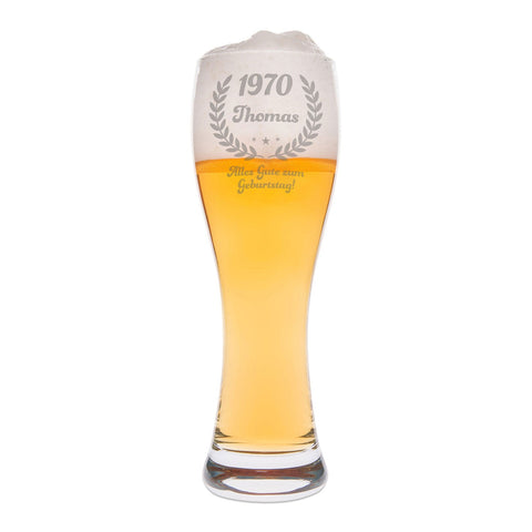 Leonardo Weizenglas "Geburtstagsbier"