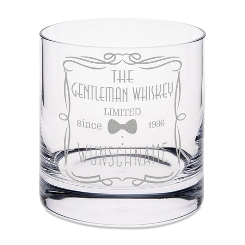 Whiskeygläser mit Gravur The Gentleman Whiskey