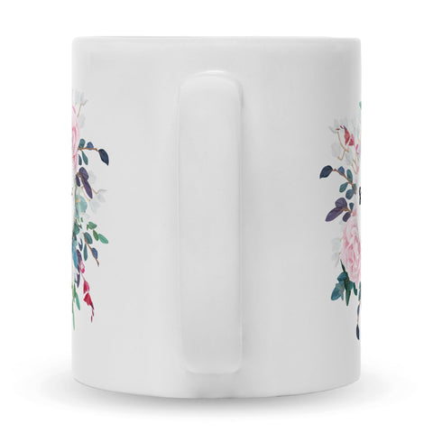 Bedruckte Tasse mit Spruch Ich bin Schwanger ich darf das