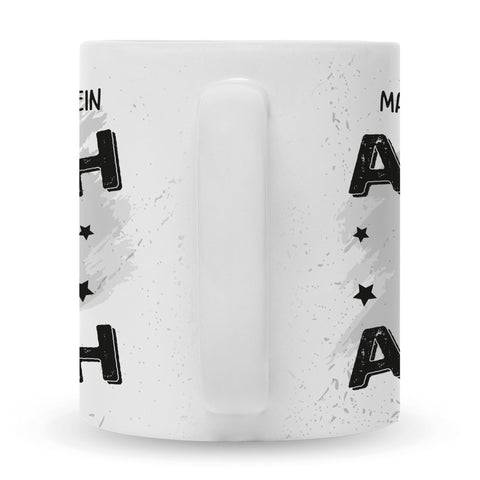 Bedruckte Tasse mit Spruch Du bist mein Arsch