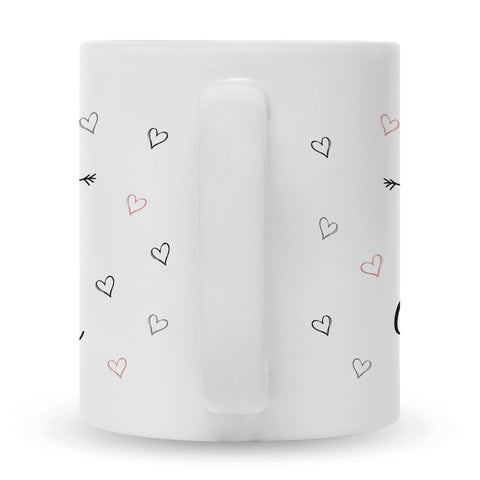 Bedruckte Tasse mit Spruch Nimm dir Zeit