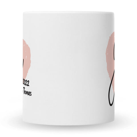 Bedruckte Tasse mit Spruch Wir Sagen Ja