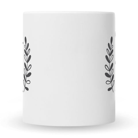 Bedruckte Tasse mit Spruch Mom Wife Boss