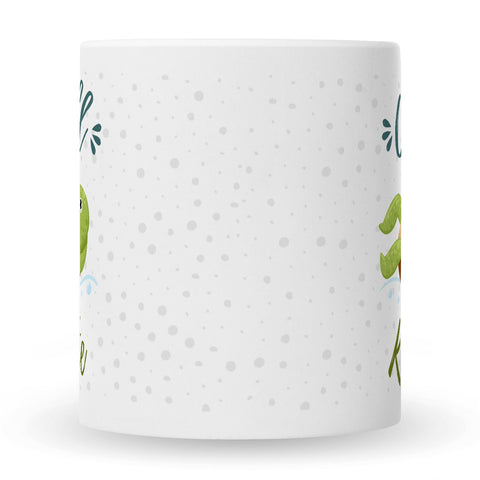 Bedruckte Tasse mit Spruch - Chillkröte