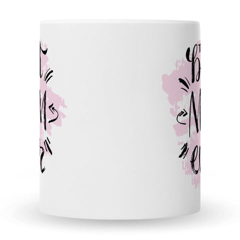 Bedruckte Tasse mit Spruch The best Mom ever