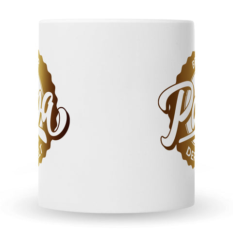 Bedruckte Tasse mit Spruch Bester Papa der Welt
