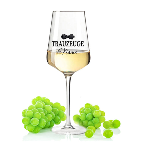 Leonardo Weinglas mit Gravur "Trauzeugin"